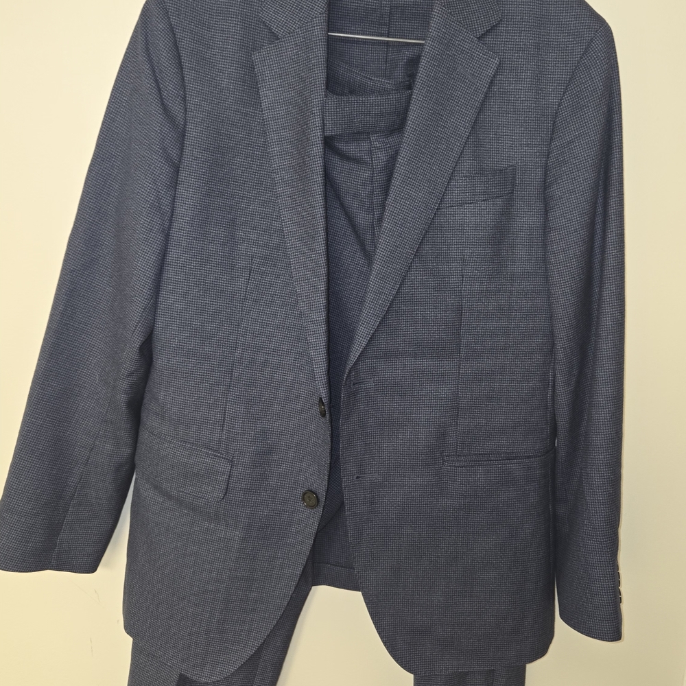 Banana Republic Classic Navy Suit